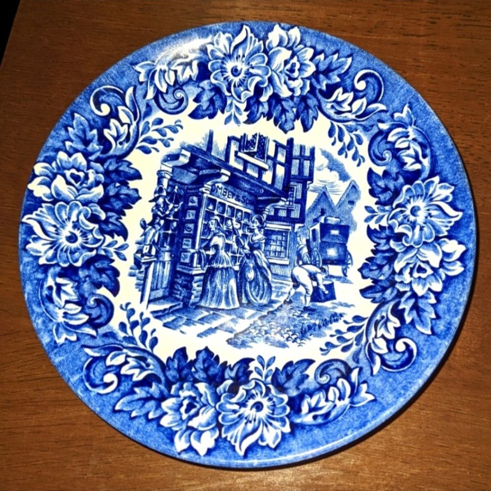 Vintage 1970s English Ironstone Tableware Dickens Series Bowl